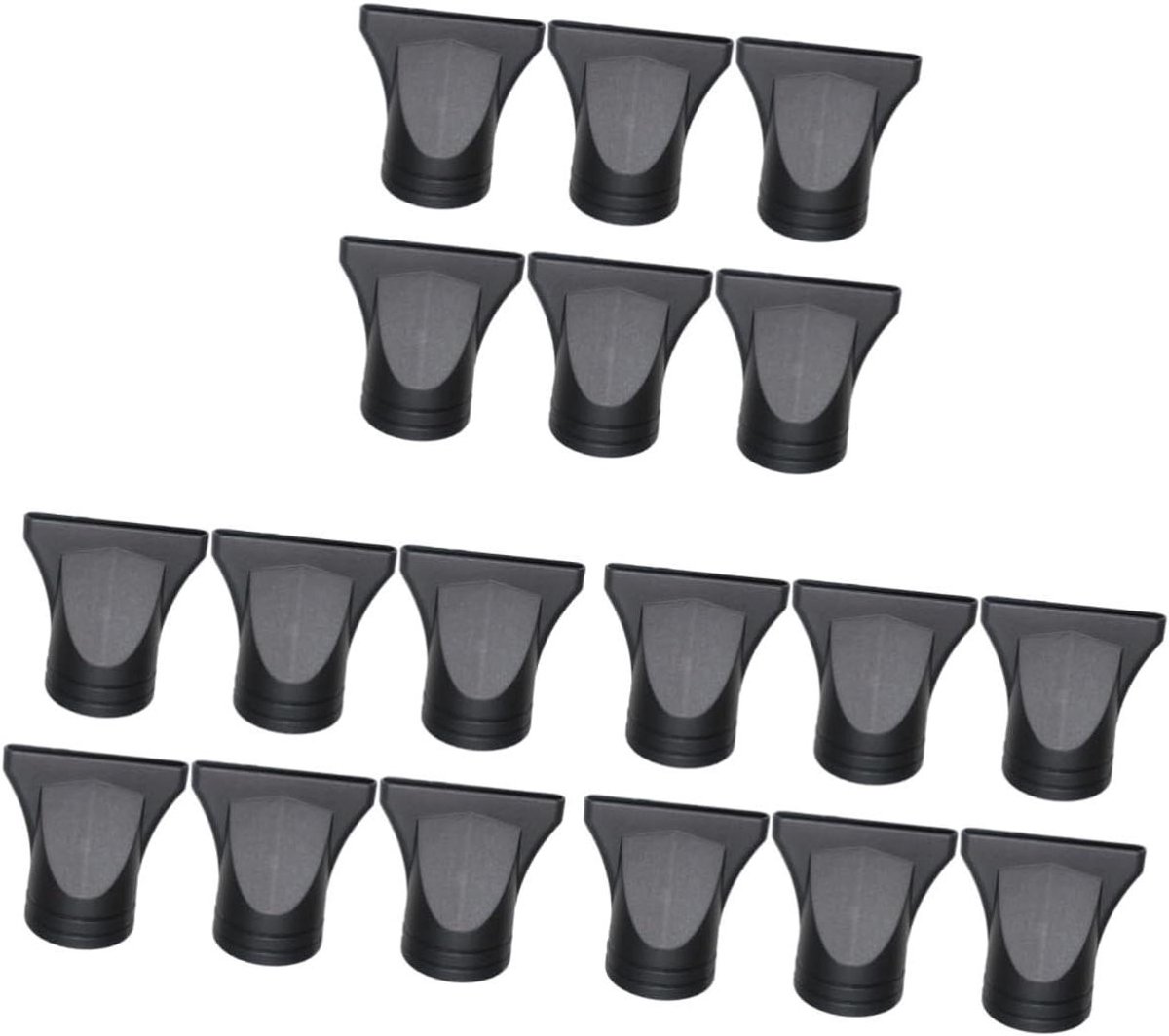 Haardroger Diffuser - Haarverspreider Krulföhn - Haarstyling Thuis - Universeel Kammondstuk - 8 x 7.5 x 13.5 cm - Wit
