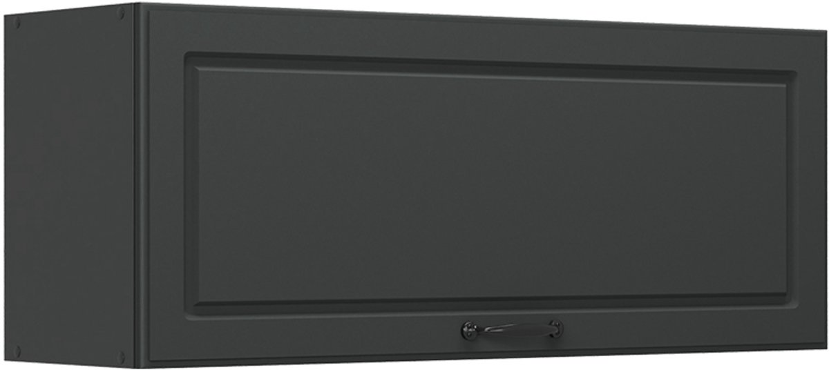 Vicco Hangkast R-Line, Antraciet landelijk/Antraciet, 100 cm Plat