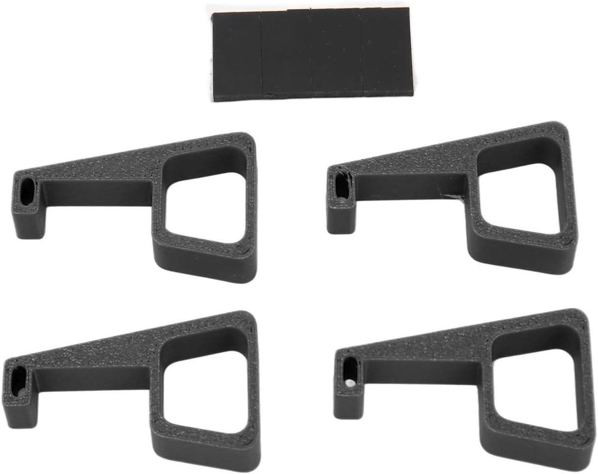Beugel voor Slim - 4 Stuks - Horizontale Houder - Antislip Pads - Verhoogde Beugel - ABS Materiaal - Eenvoudig te Installeren - Consolehouder