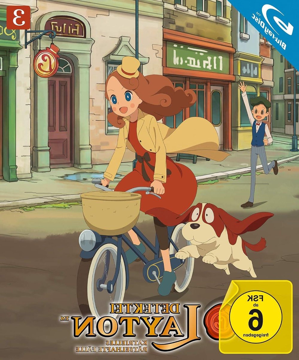 Katrielles Rätselhafte Fälle - Detective Layton - Misdaad oplossen - 2 Blu-rays - 3 uur 56 min - Niet gespecificeerd