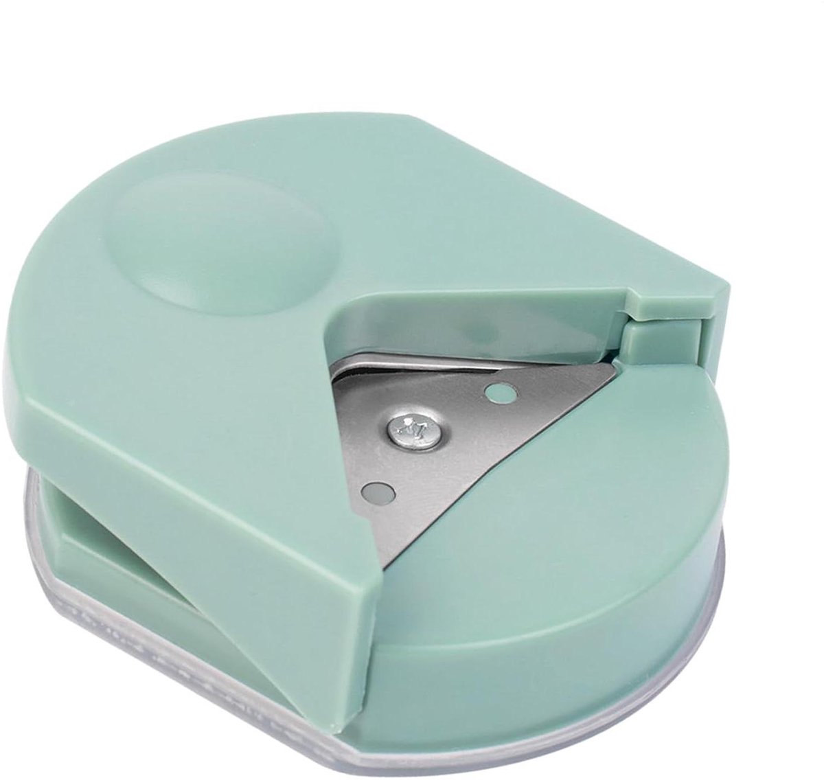 Hoeksnijder - Papierpons - Kaarten Maken - Scherpe Hoeken - 4mm Radius - Morandi Groen