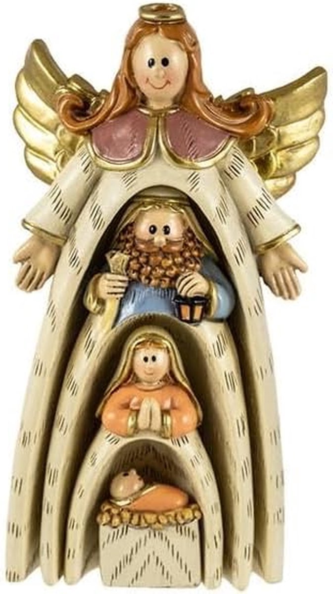 Geboorte Bel - Kraamcadeau Set - Babyshower Vieren - Hars Materiaal - 135 cm - Zilverkleurig