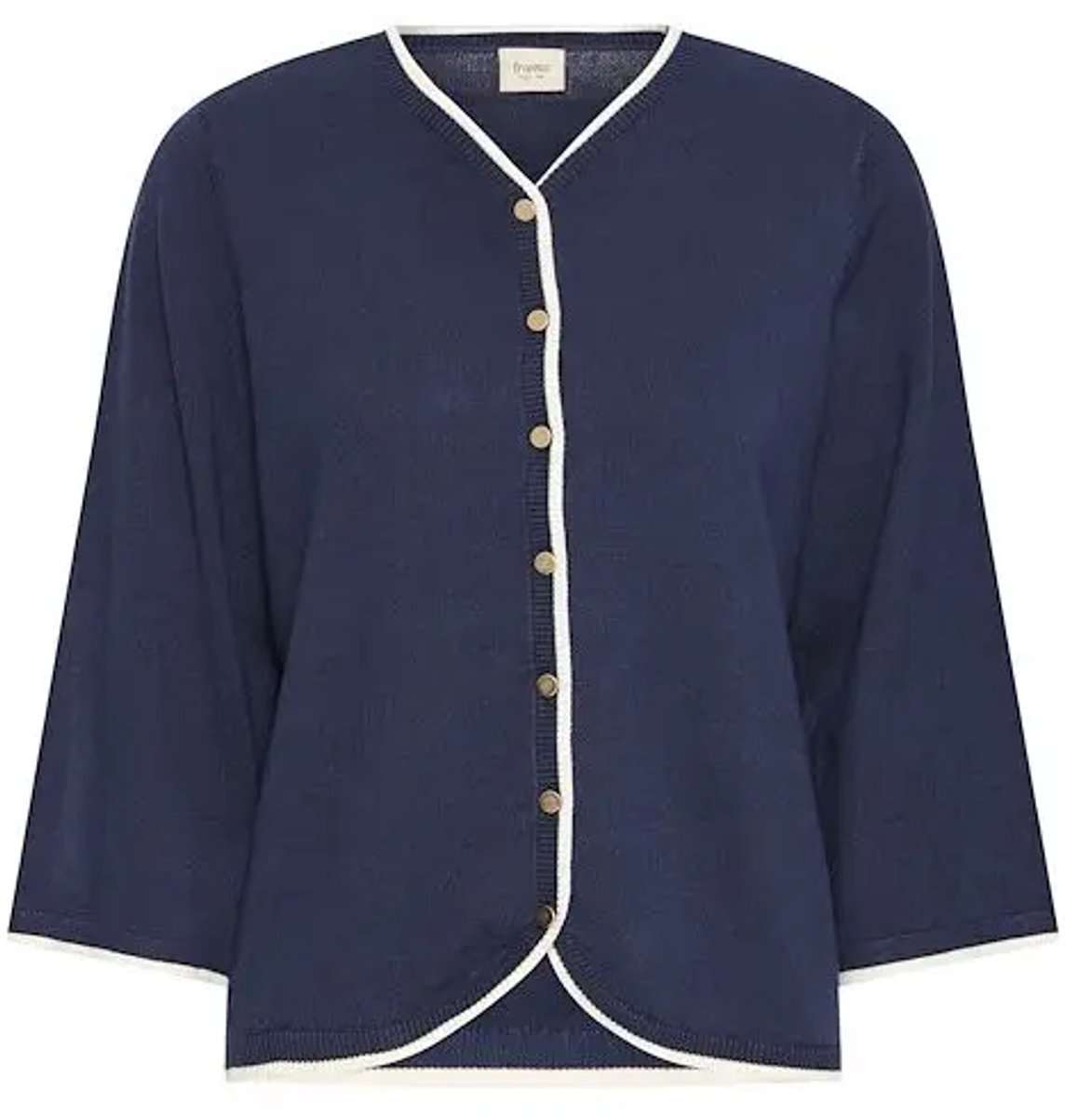 fransa - FRCONTRAST CAR 1 - Dames - Cardigans
