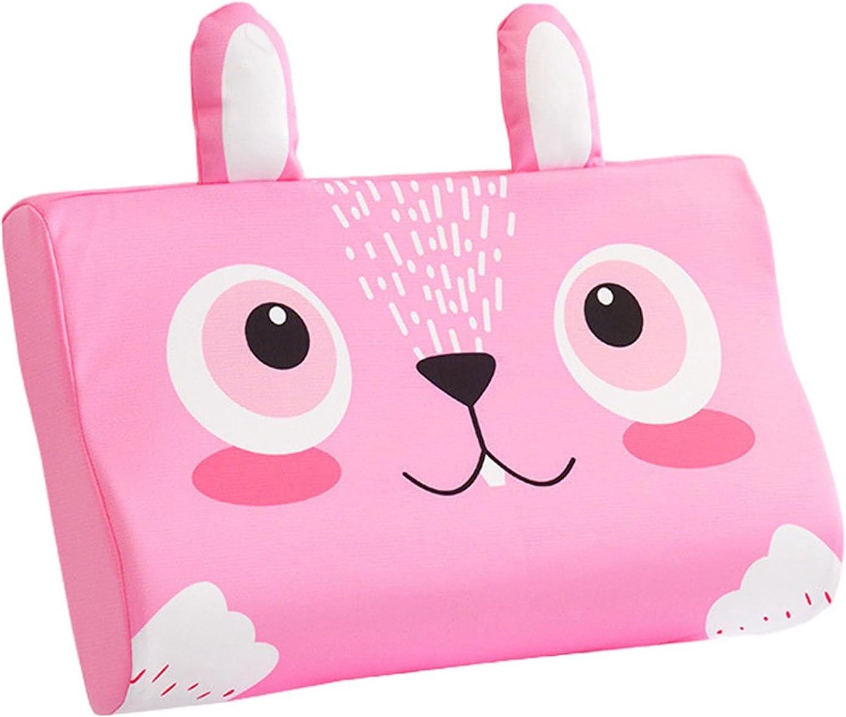 Kinder Slaapkussen - Peuter Kussen Nek - Verbeterde Slaap - Ergonomische Ondersteuning - 392 x 234 cm - Bucktooth Rabbit