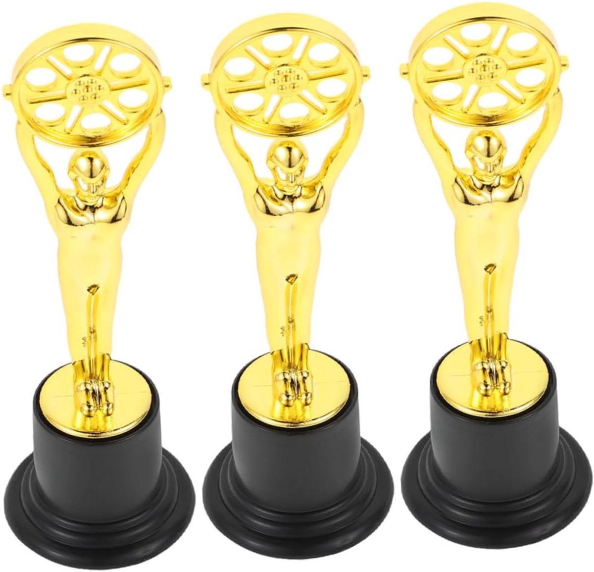 Mini Trofee - Onderscheiding Beker - Prestaties Vieren - Aantrekkelijk Ontwerp - 15 x 5 x 5 cm - Goud