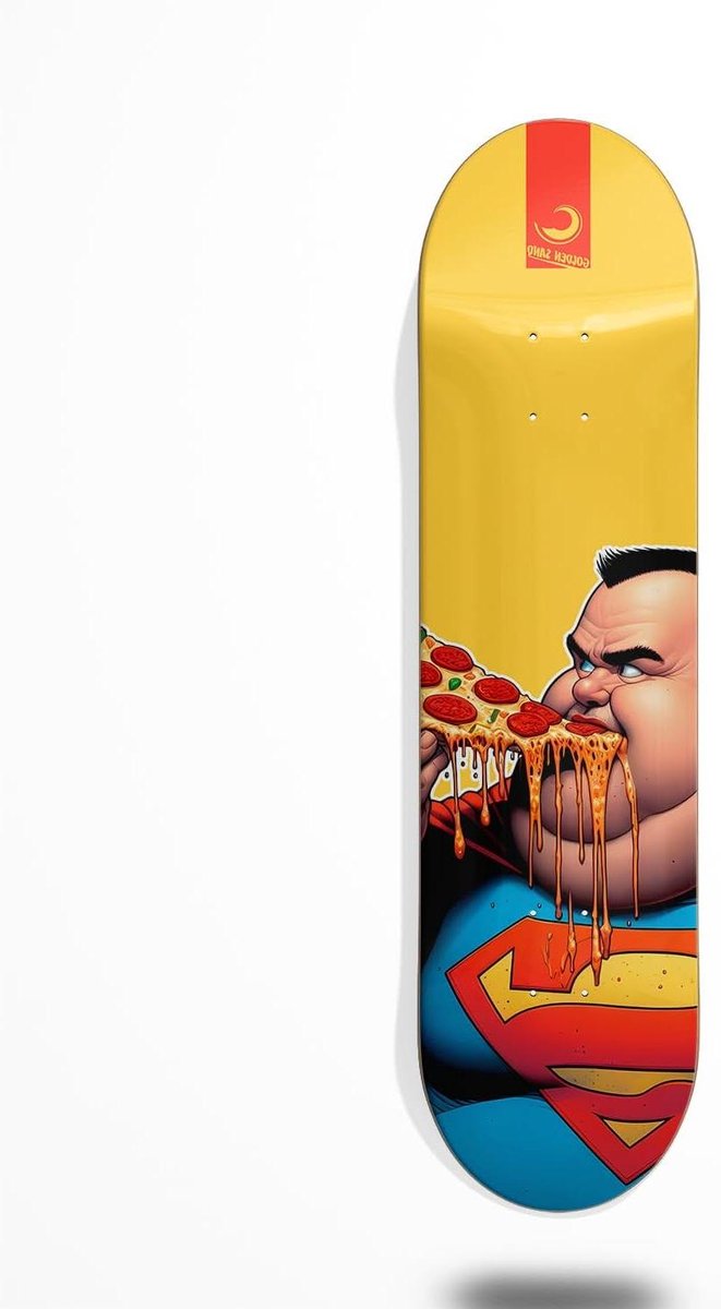 Skateboard Deck Surfplank Street Tricks Super Fat 8.0 Inch