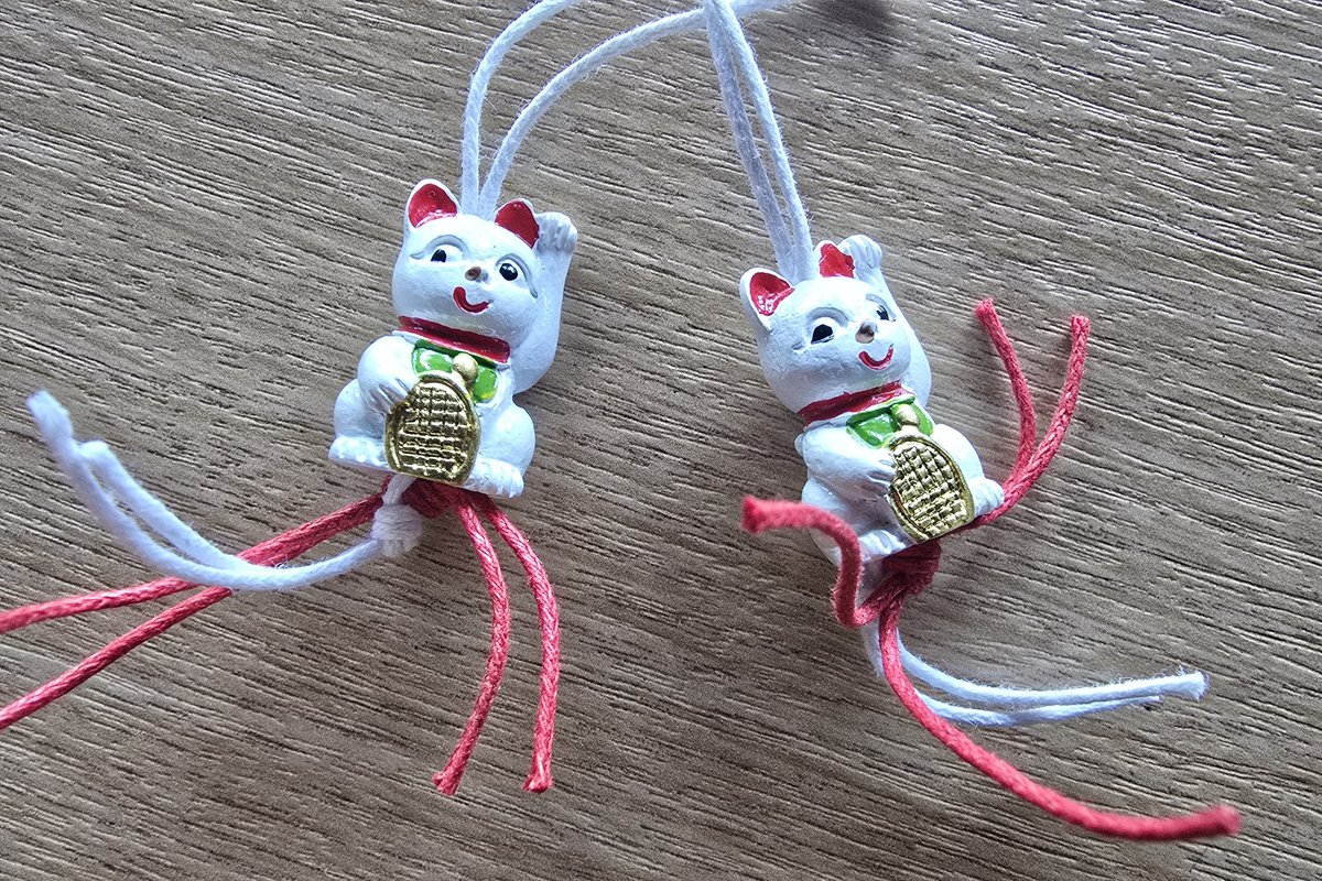 Gelukspoppetjes 50x Chineese kat