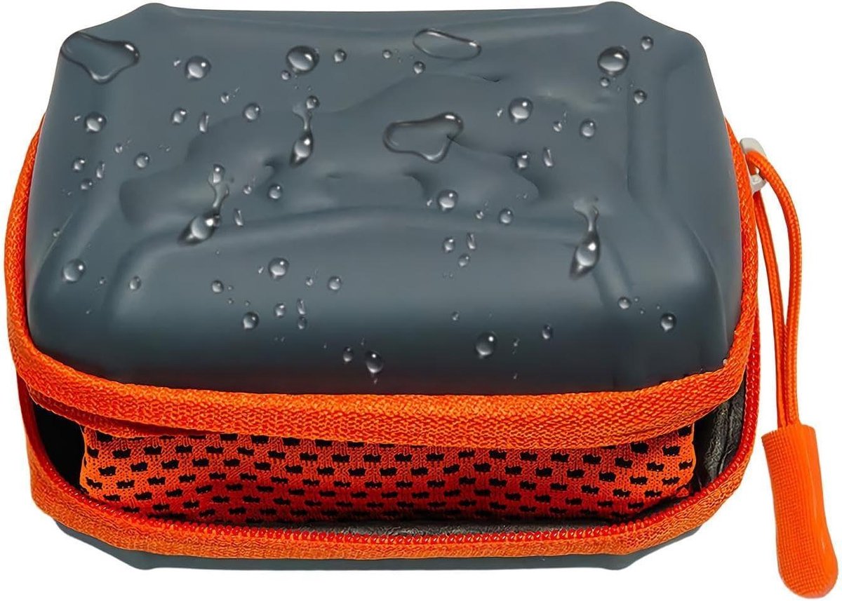 Verkoelende Handdoek - Koelhanddoek Sport - Hittebestrijding - Snel Absorberend - 30x80 cm - Oranje