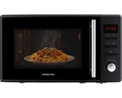 Inventum MN207SB Solo magnetron - 20L - 800W - 8 kookprogramma's - Display - Ontdooifunctie - Zwart