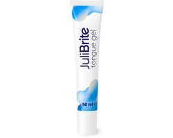 JuliBrite Tong Gel (50 ML) Tongreinigende Gel - Verfrist de adem - Schone Tong