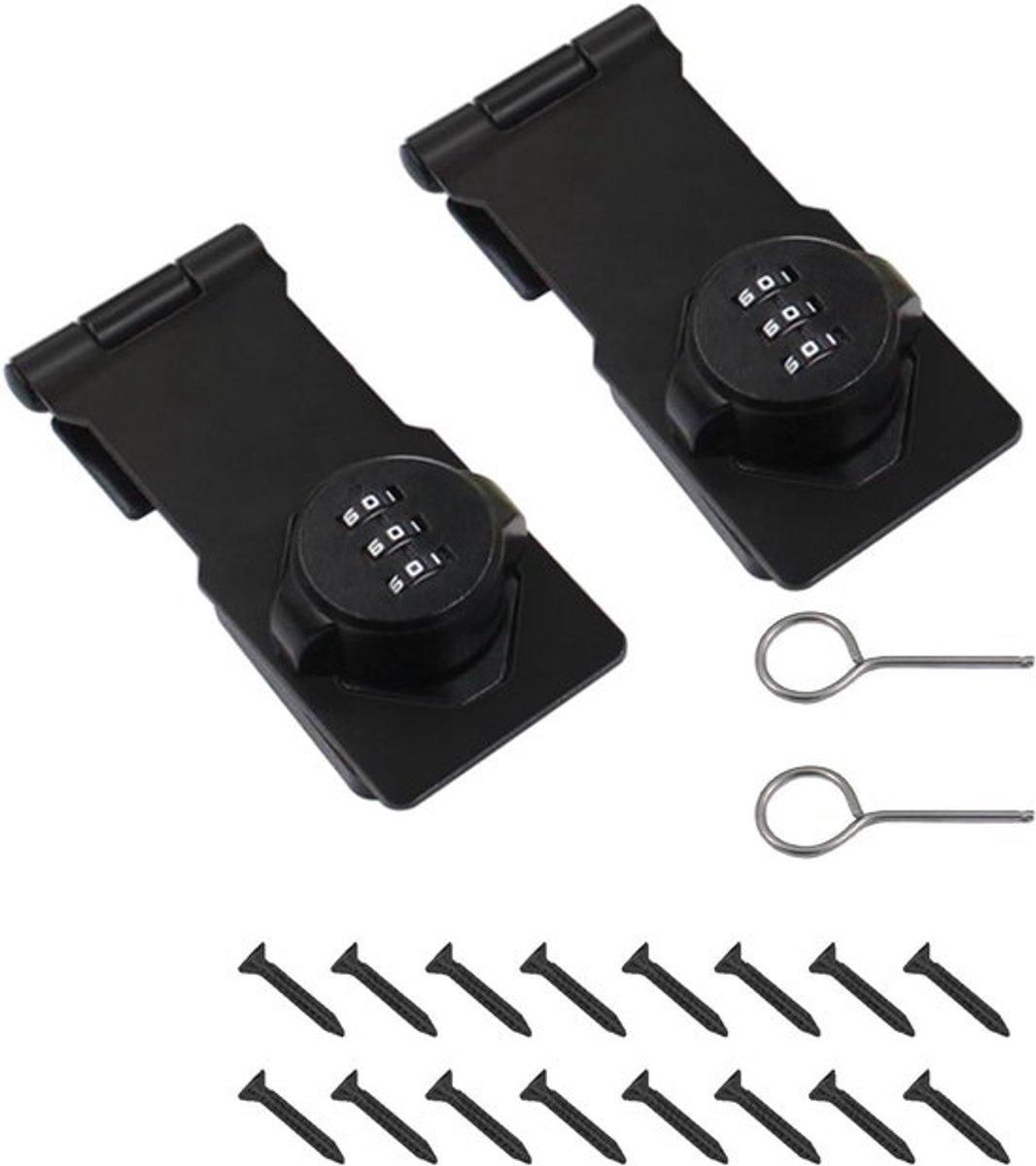 2 Stuks Mechanische Wachtwoordsloten voor Deurbeveiliging
