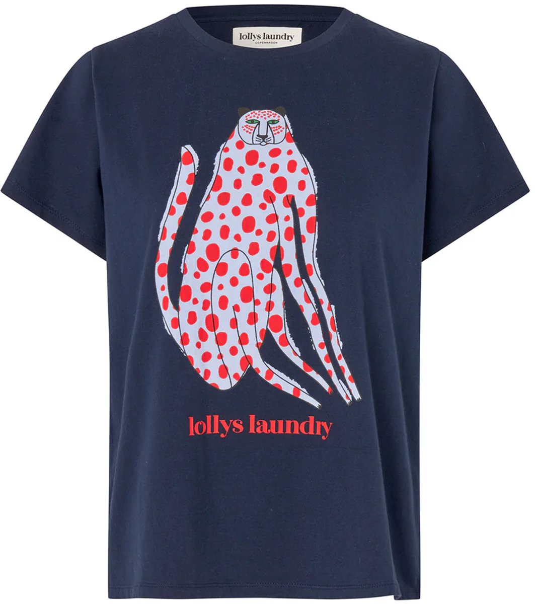Lollys Laundry Roma - T-shirt - Blauw - M