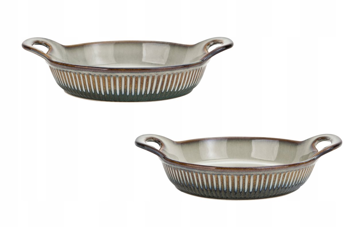 Keramische Ovenschaal Ombres Mix 27 cm - Uniek Kleureffect