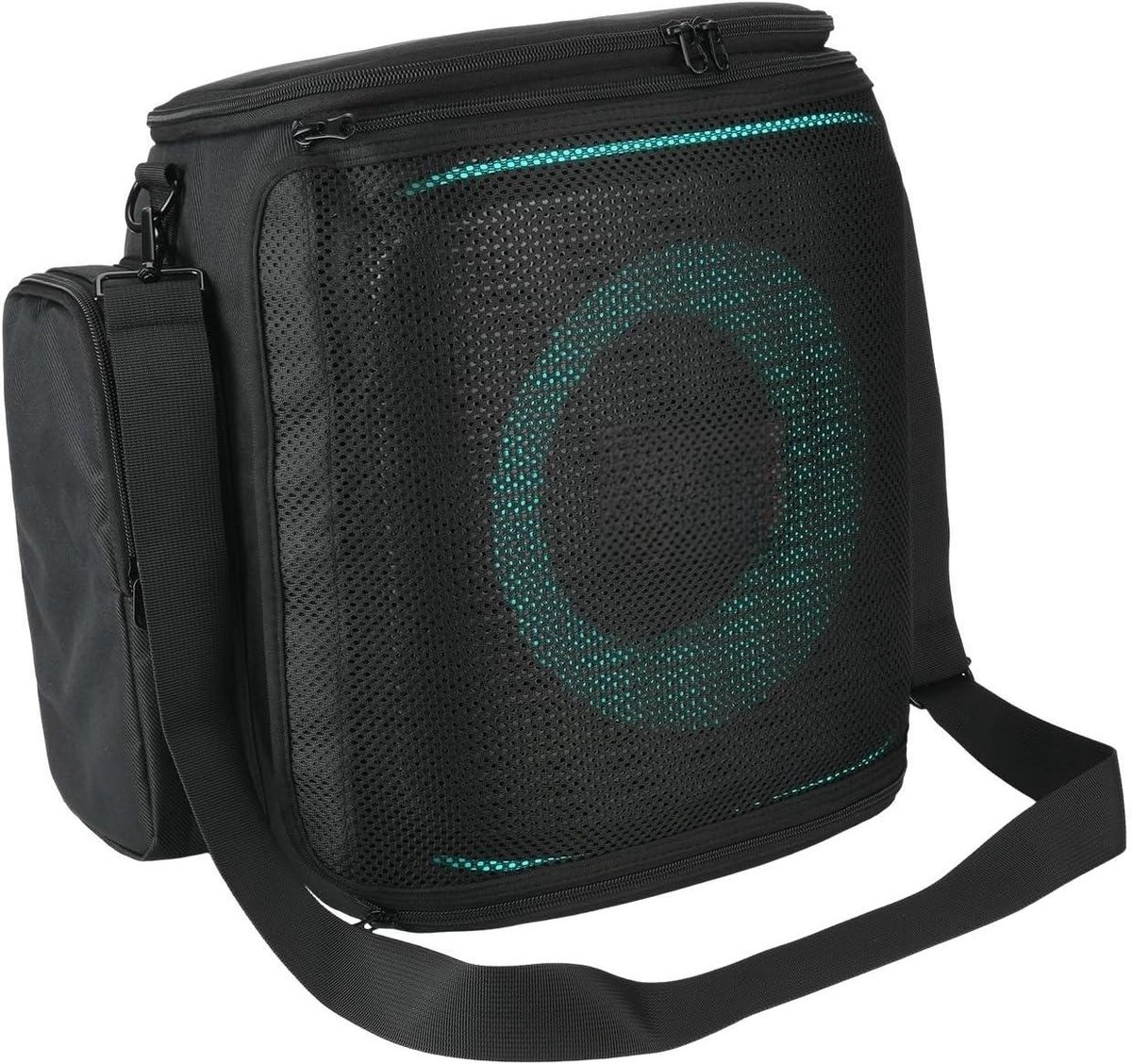 Luidspreker Draagtas - Speaker Tas - Muziek Luisteren - Extra Vakken - 27.5 cm - Zwart