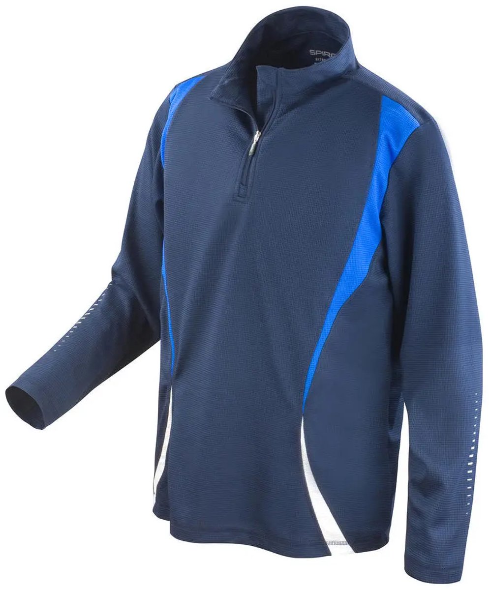 Spiro Trial Training Top - Navy/Royal/White - 2XL