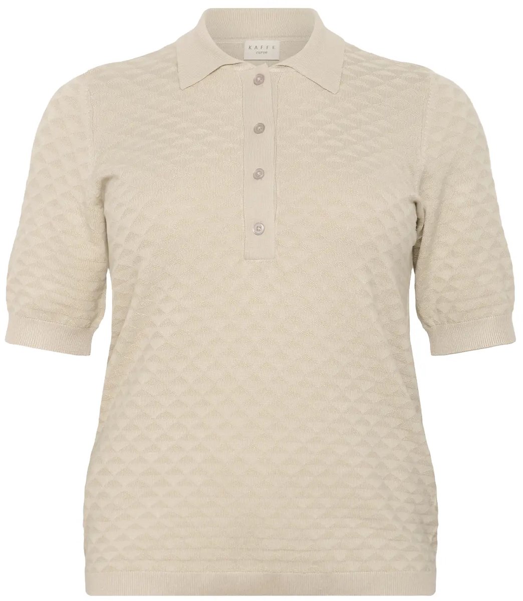 Damespolo KAFFE Curve Oliviana
