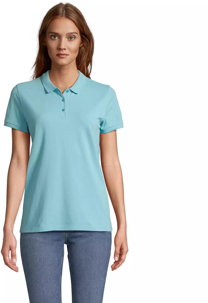 SOL'S Women´s Planet Polo Shirt L03575 - Pool Blue - XL