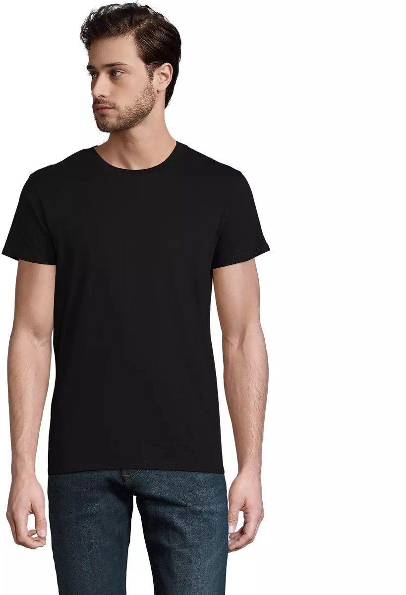 SOL'S Men´s Crusader T-Shirt L03582 - Deep Black - 5XL