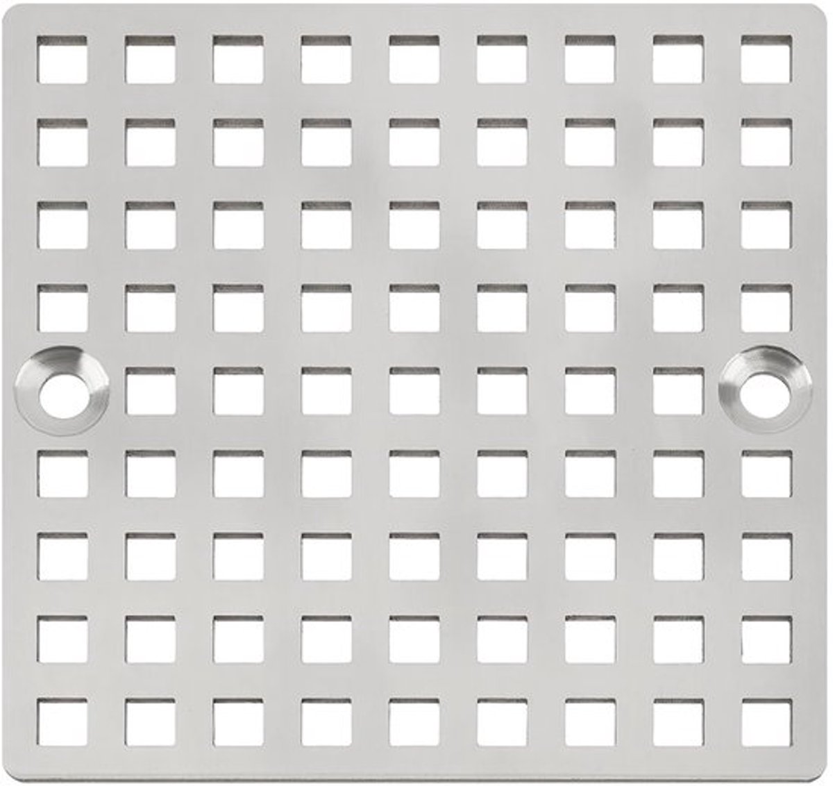 Douche Afvoer Cover Roestvrij Staal 304 - Douche Afvoer Zeef - Doucheafvoer Deksel - Haarvanger - 4x4 Inch - Duurzaam Ontwerp - Afvoerzeef