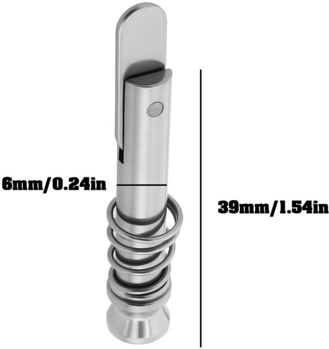 Marine Opknoping Lente Release Pin 39x6mm (6 Stuks)