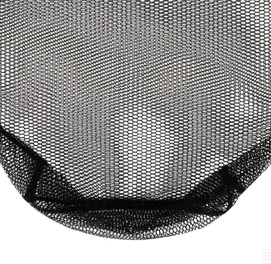 Landingsnet Visnet - Schepnet Hengelnet - Vissen Garnalen Krabben - Sneldrogend Scheurbestendig - 40cm Doorsnede - Zwart — afbeelding 5
