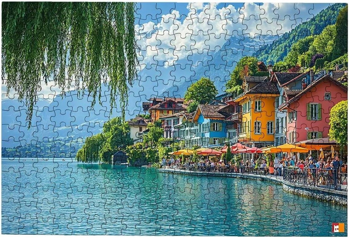 Legpuzzels Volwassenen - Landschapspuzzel Houten Puzzel - Ontspannende Hobby - 3000 Stukjes - 122x81cm - Meerkleurig