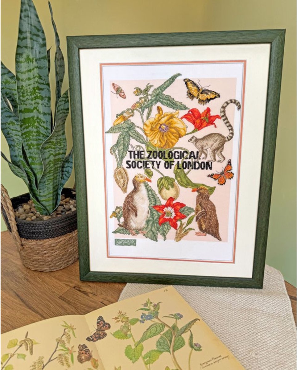 Bothy Threads borduurpakket magie van moeder natuur XZSL2 telpatroon