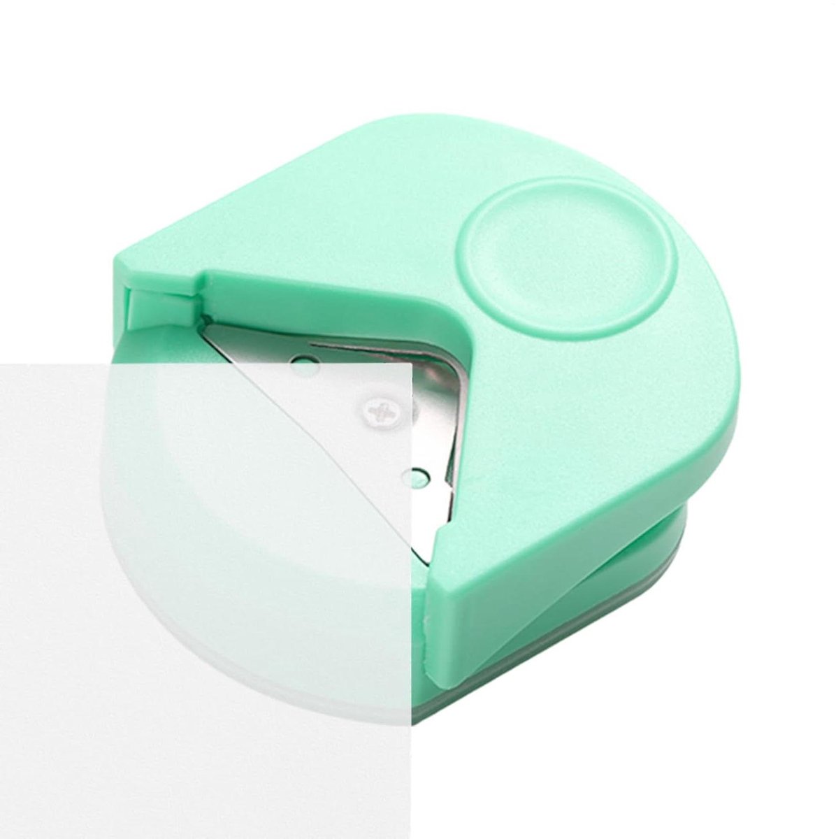 Hoekpons - Papier pons - Knutselen Decoreren - Afgeronde hoeken - R4mm - Groen