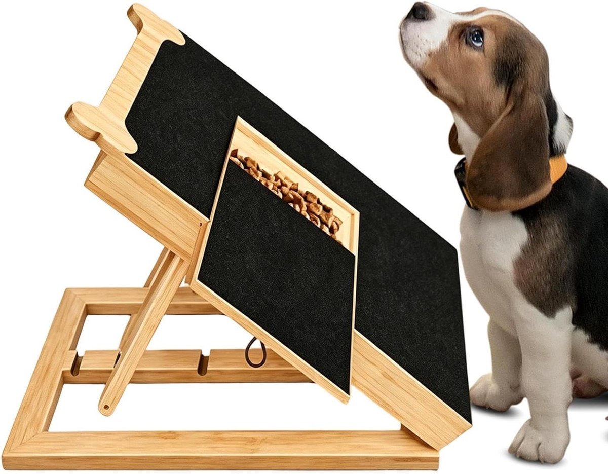 Hond Nagelvijl Board - Honden Krabplank - Natuurlijk Nagels Onderhoud - Met Traktatiedoos - 35 x 25 cm - Niet gespecificeerd