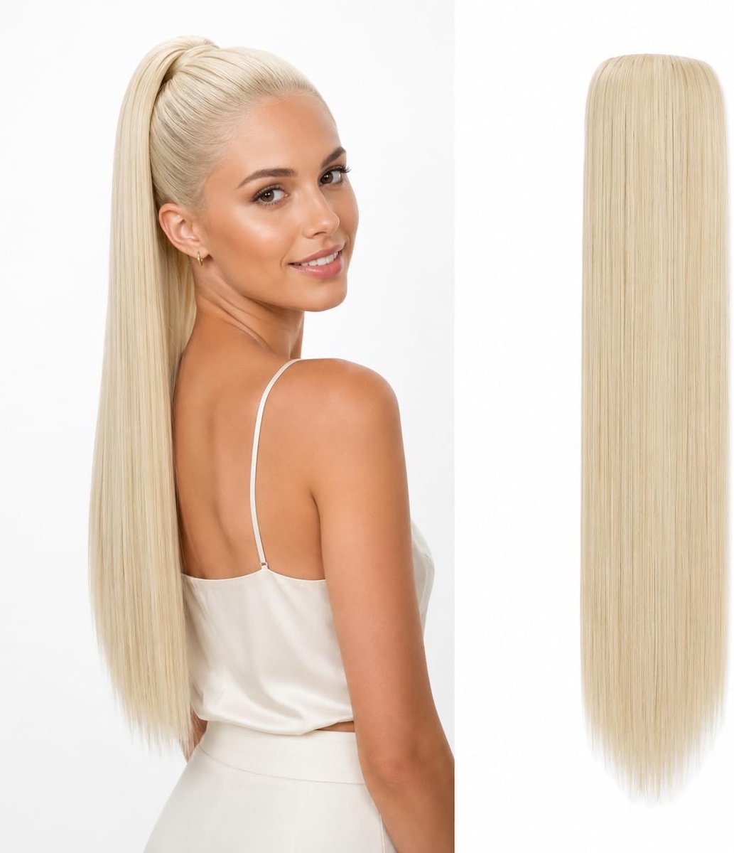 Haarextensies Glad Platina Blond PH514