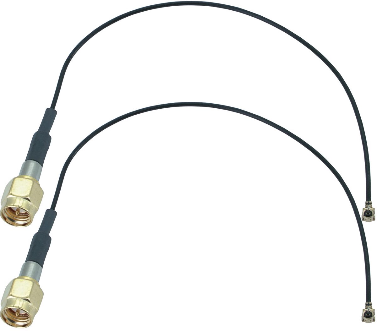 Naar SMA-stekker adapter coaxkabel 1,13 mm IPEX antennekabel 15 cm voor wifi-router draadloze netwerkkaart antenne (2 stuks)