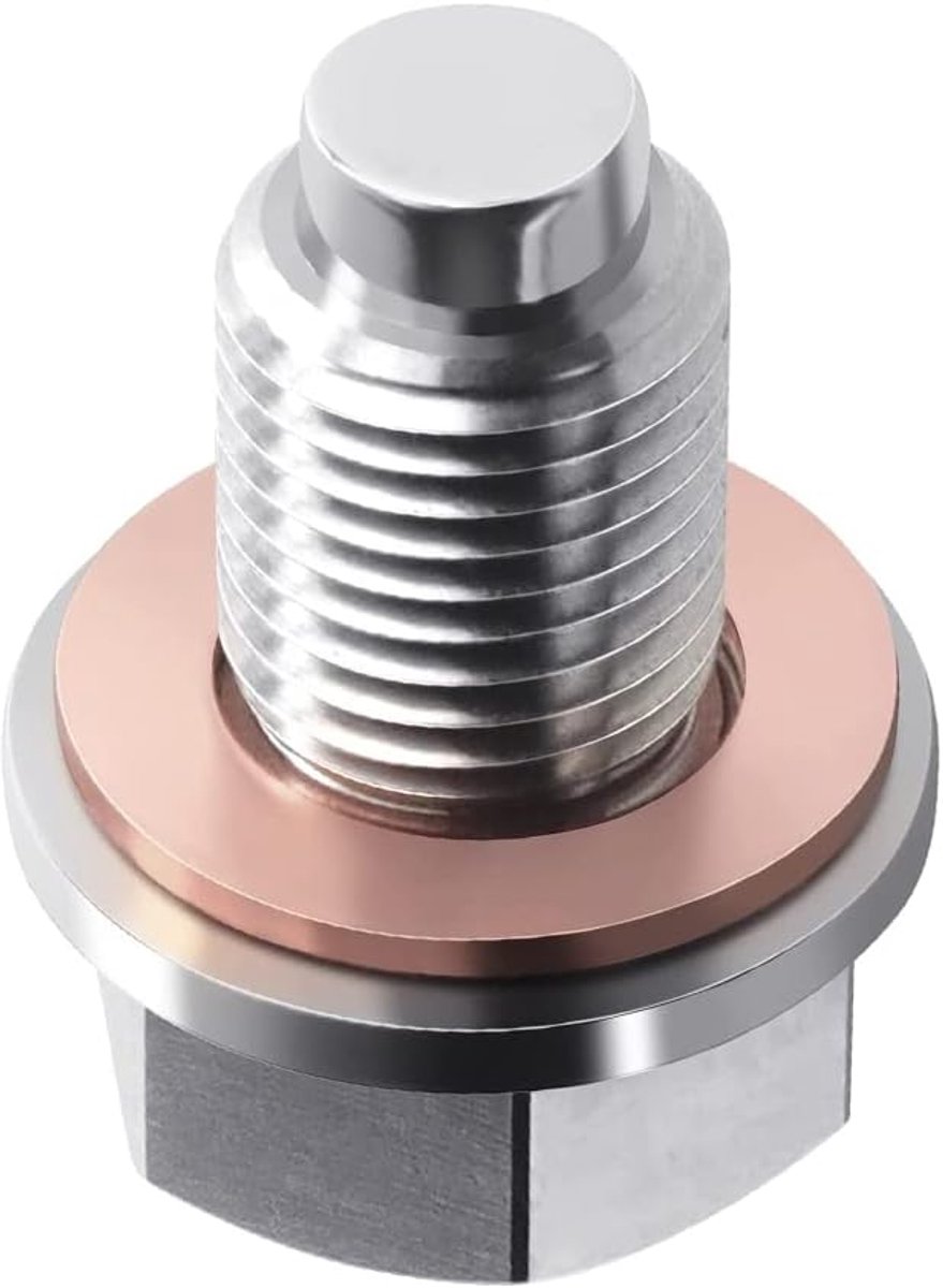M12* 1.25 RVS Motor Magnetische Olie Drain Plug, M12* 1.25 RVS Motor Magnetische Olie Afvoerplug geschikt voor To*yo/ta, geschikt voor L*EX/US