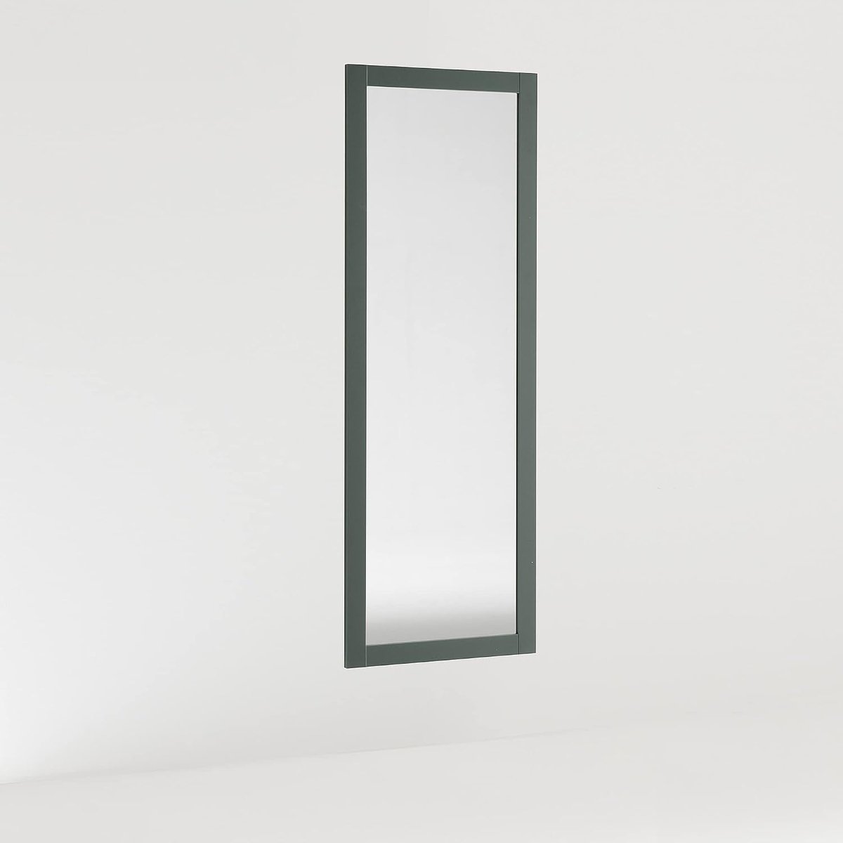 Wandspiegel, Smart, 140 x 50 cm, groen, wandspiegel, gemaakt in Italië