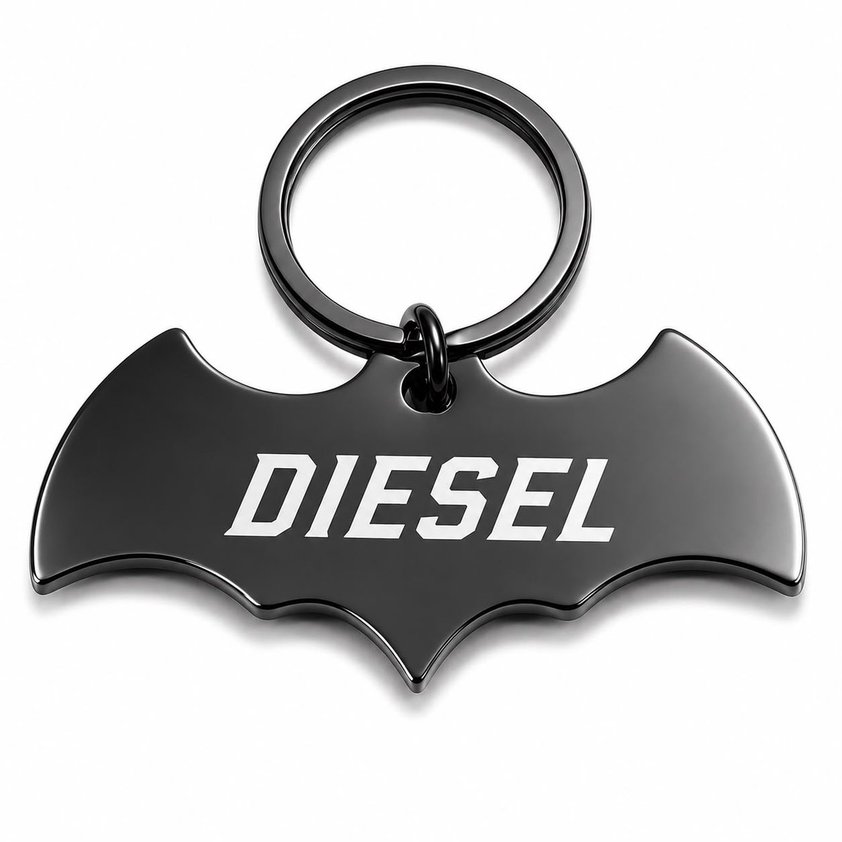 Hondenpenning BATMAN | Unieke Hondenpenning Batman | Zwart | Dogtag Batman | Hondenpenning inclusief Graveren | Petshop Seven