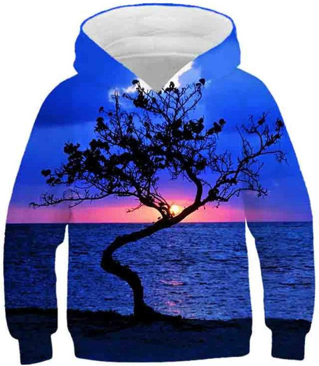 Hoodie 3D Print,Sweatshirt Met Capuchon En Plantaardige Herfst- En Winterkleding, Kindertrui, Kinderkleding, Jongens En Meisjes