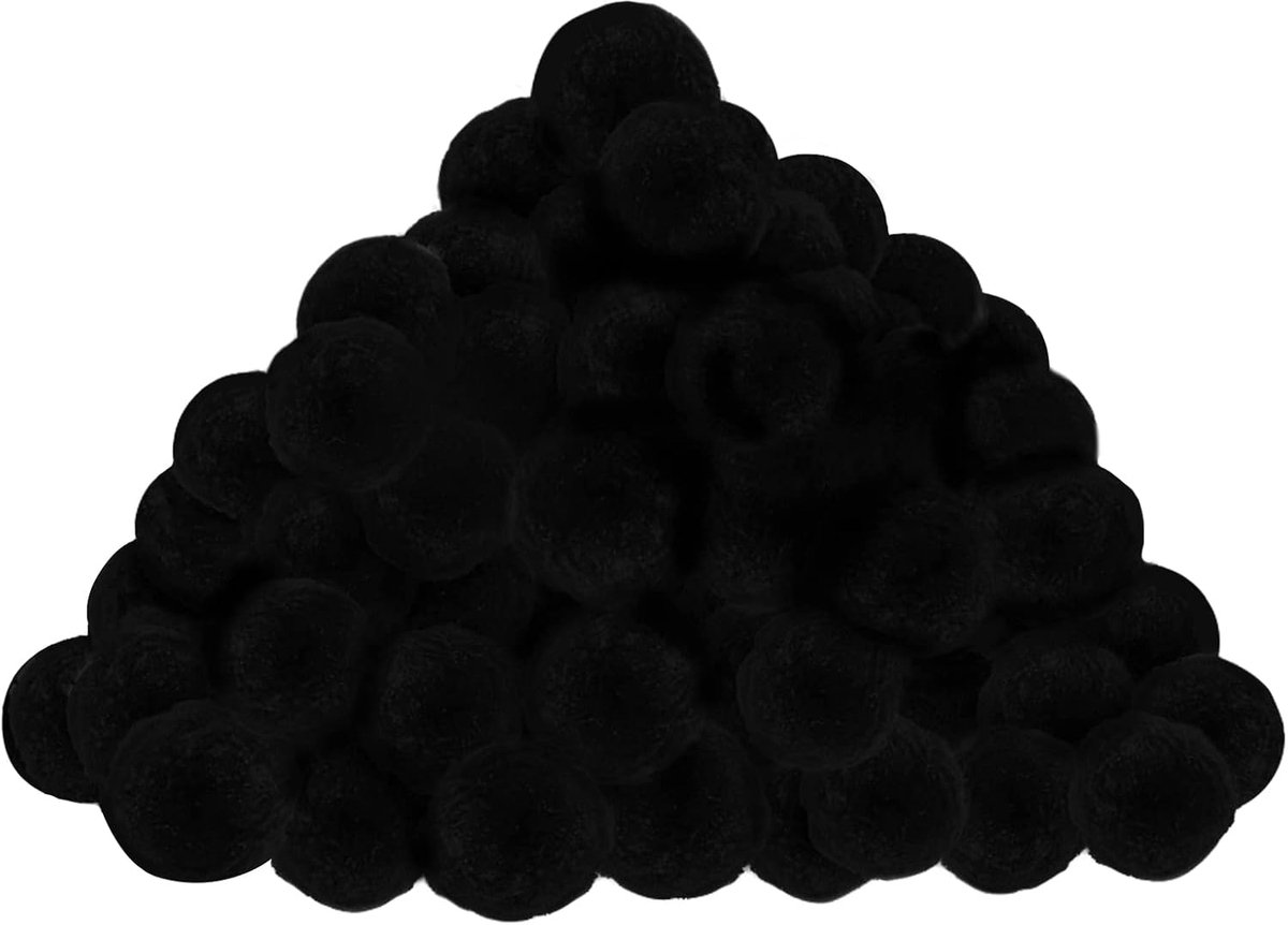 Filterballen zwembad voor zandfilterinstallatie, 700 g, filterballen vervangen 25 kg, kwartszand, polyethyleen, filterballen, whirlpool, wasbare zwembadballen voor aquarium, spa, badpomp, zwart