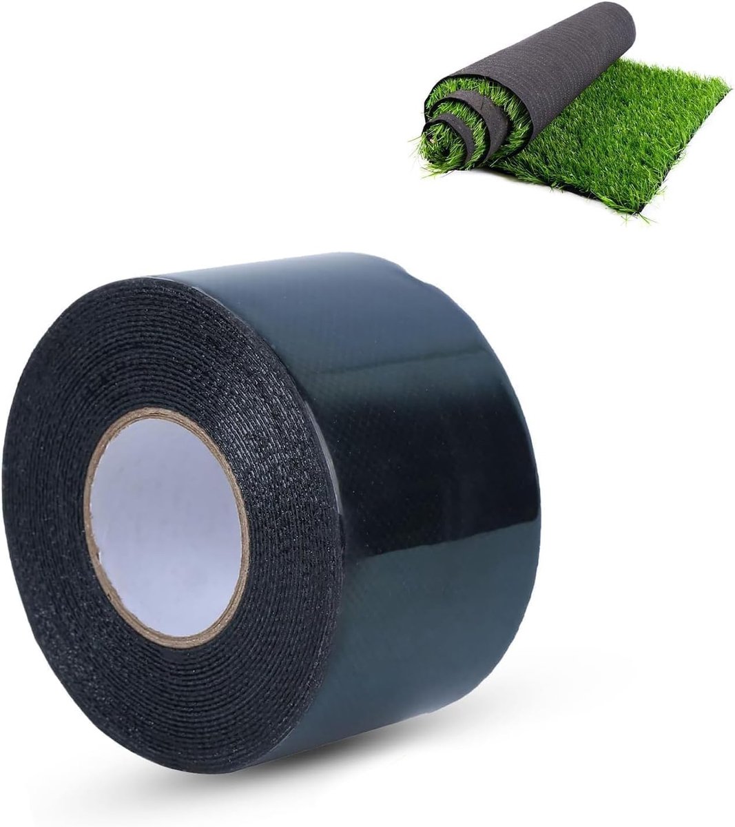 Kunstgras, breedte 50 mm, lengte 5 m, plakband voor voegen, gazon, riem, voor het verbinden van tapijten buiten, patch verbinding