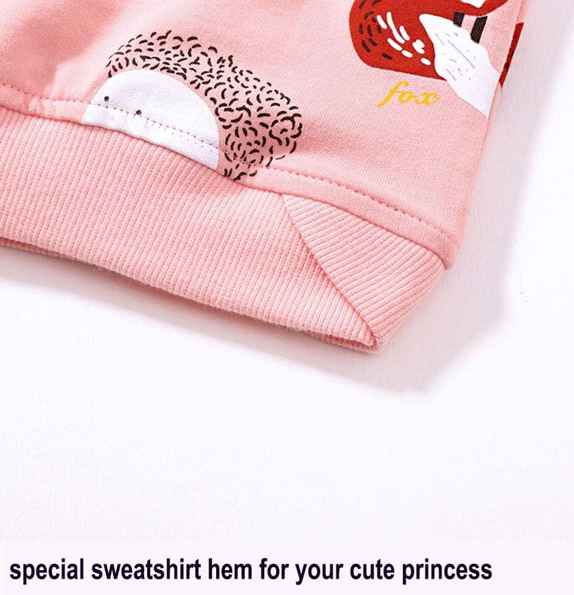Sweatshirt Voor Kinderen Katoen Top Casual Jumper Meisje T-shirt Peuter Kleding Lange Mouw Trui Winter Lente Leeftijd 1-12 Jaar, 01 Roze, 2-3 jaar