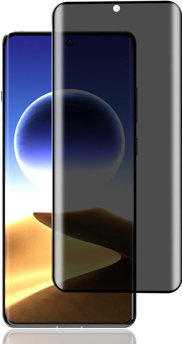 Anti-spion gehard glas voor OPPO Find X7 Screen Protector, Bevat 1 Stuk Anti Spion Screen Protector, Transparant HD, Screen Protector voor OPPO Find X7