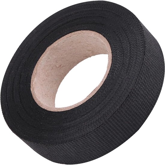 Kabelboom Doek Tape Vilten Tape Automotiv Zelfklevende Anti Squeak Rammelaar Tape Dash Auto Wire Wrapping Auto Tape(19mm*15m) — afbeelding 3