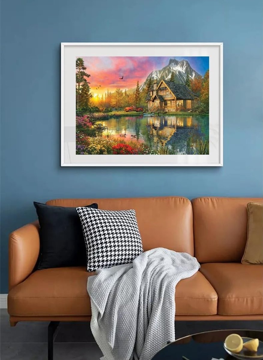 Legpuzzel voor Volwassenen - Landschap - 27,56 x 19,69 inch - 1000 Stukjes - Educatief en Uitdagend Spel