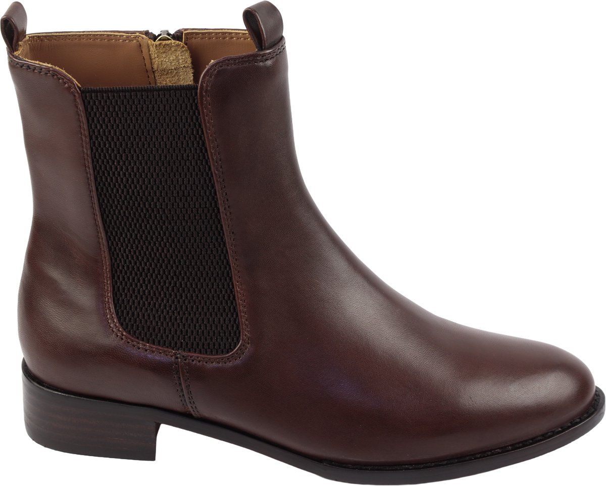 EVERY BODY - Gianella 83890 - Enkellaarzen Vrouwen - donker bruin - 39