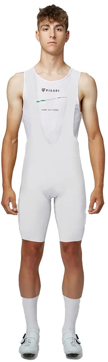 Pissei Primapelle Fietsbroek Wit M Man