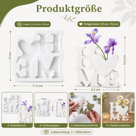 Siliconen vorm (thuis) — afbeelding 2