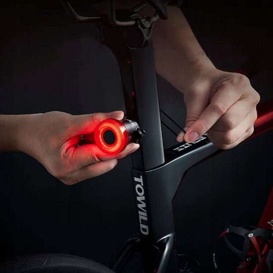 Towild TL02 Slimme Fietsachterlicht met Remdetectie - USB Oplaadbaar — afbeelding 5