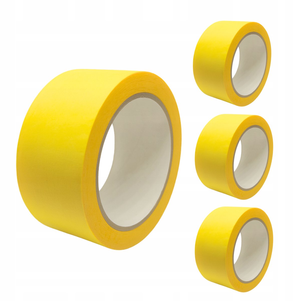 3x Gele PainterTape 48 mm x 50 m - Afplaktape voor schilderen