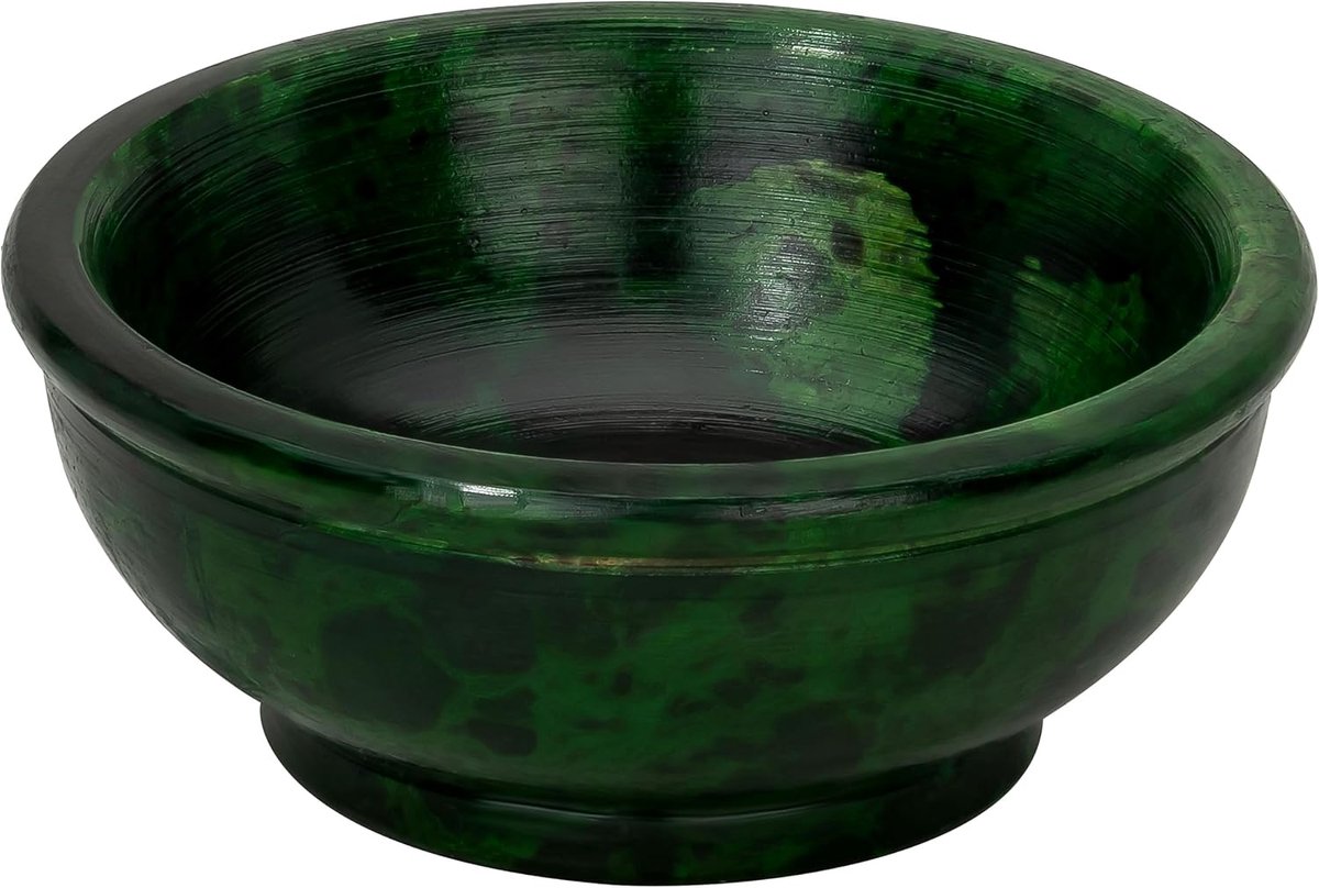 Wierookschotel – Rond Ø 10 cm | Hittebestendig & Handgeschilderd | Voor Wierook, Harsen, Kruiden & Meditatie