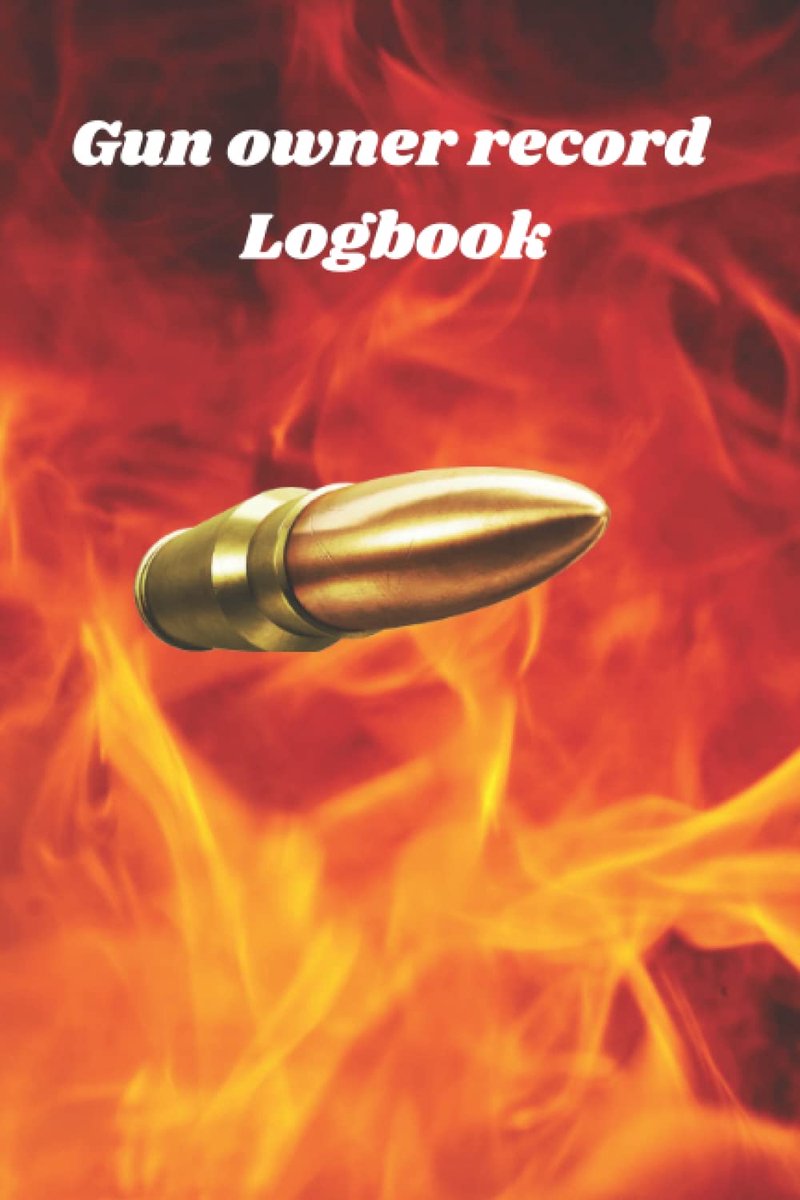 Firearm Record: Personal Firearm Record Keeping Log Book - Ownership, Acquisition, Disposition | Fire Print Design