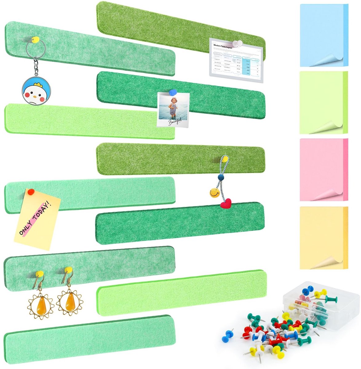 SolidKeus - Corkboard Strips voor Wandmontage