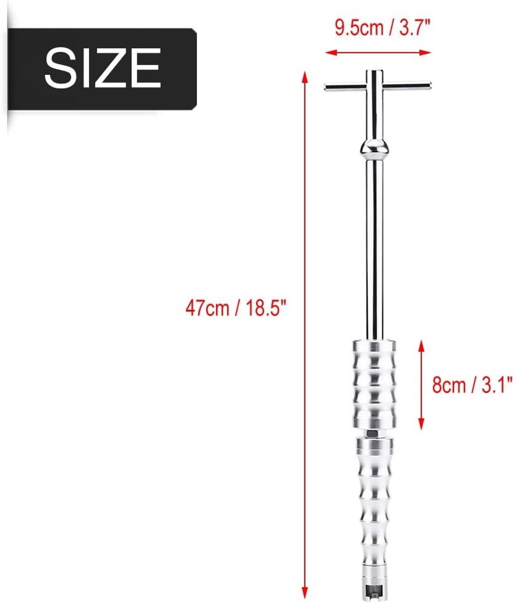 T-Shape Slide Hammer Hand Puller - RVS Lichaam voor Dents Repareren van Auto's, Motoren en Huishoudelijke Apparaten